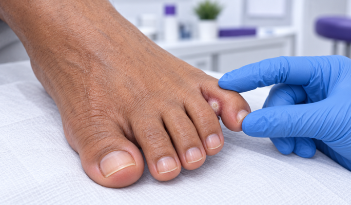 Early Signs of Diabetic Foot Ulcers